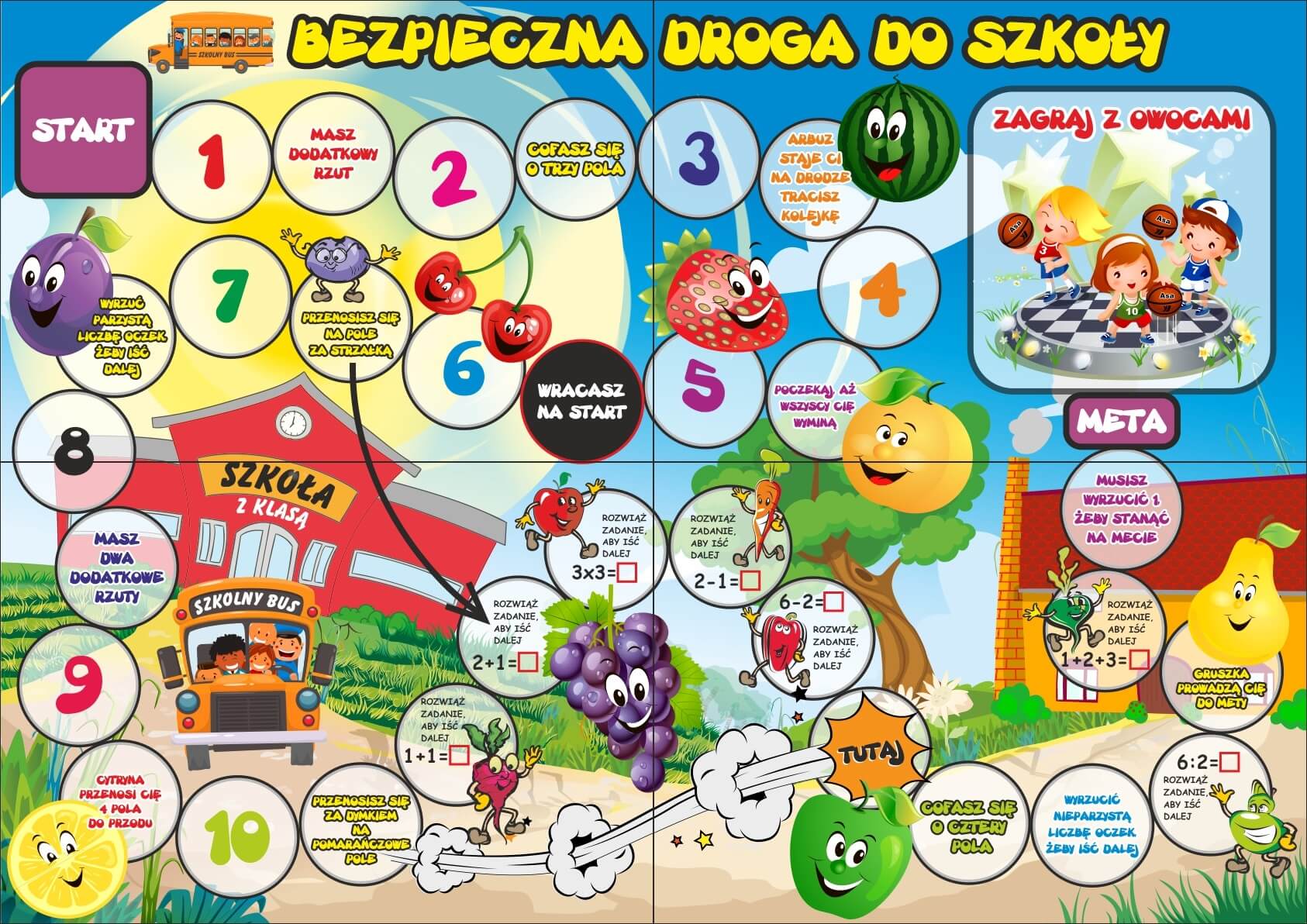 Gra planszowa - pełny zestaw